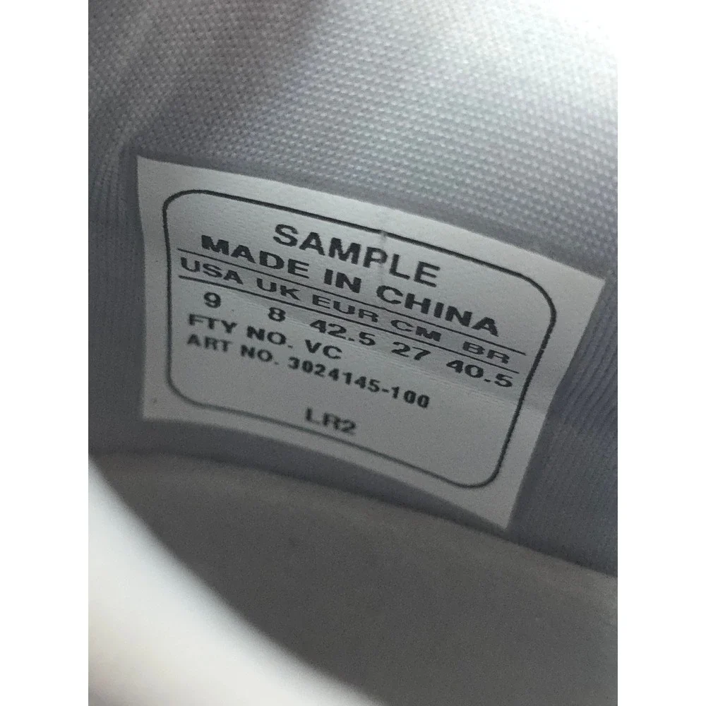 NEW! RIGHTFOOTONLY Amputee UnderArmourFlow MVMNT‎ M's GreyWhite Shoe Sz9 Sample
